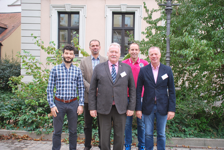 Der BDC-Vorstand von links nach rechts: Max Dohme, Dr. Torben Kruse, Michael Schattenberg, Marko Deckers und Michael Böging