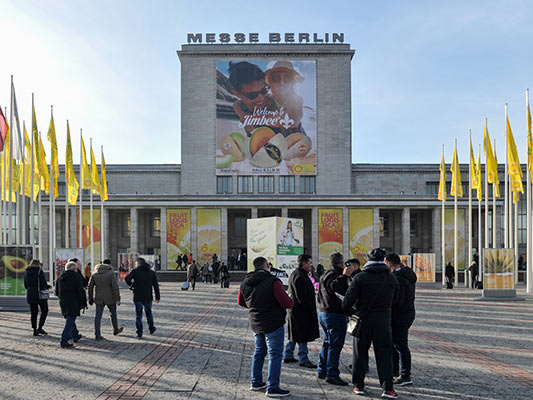 Besucher und Aussteller aus der ganzen Welt trafen sich Anfang Februar in Berlin. Bild: Messe Berlin.